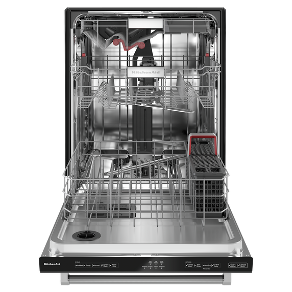 Kitchenaid® 44 dBA Dishwasher in PrintShield™ Finish with FreeFlex™ Third Rack KDTM404KBS