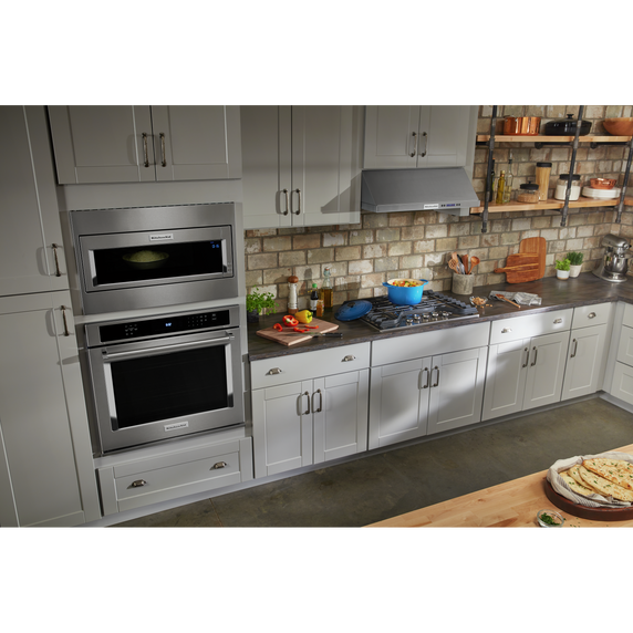 Kitchenaid® 30 Single Wall Oven with Even-Heat™ True Convection KOSE500ESS