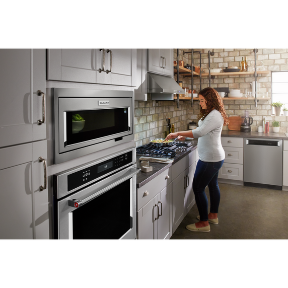 Kitchenaid® 30 Single Wall Oven with Even-Heat™ True Convection KOSE500ESS