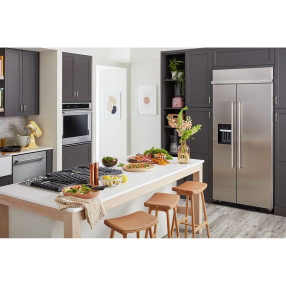 Kitchenaid® 30 Single Wall Oven with Even-Heat™ True Convection KOSE500ESS