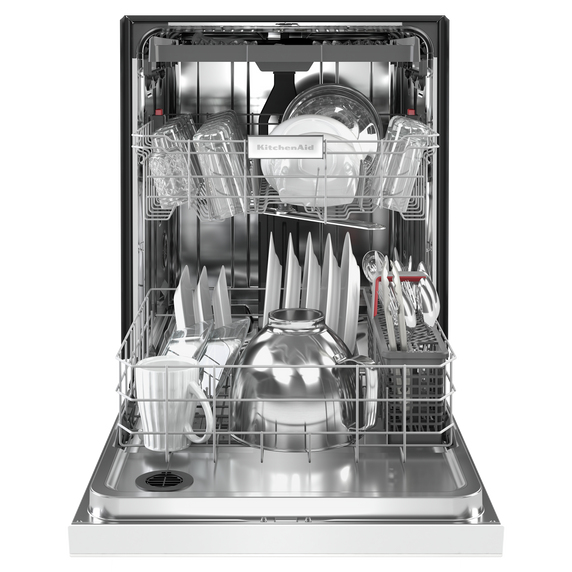 Kitchenaid® 39 dBA Dishwasher with Third Level Utensil Rack KDFE204KWH