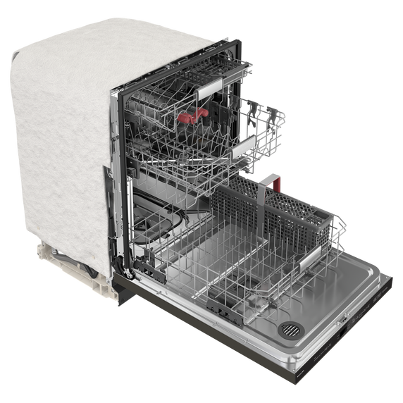 Kitchenaid® 44 dBA Dishwasher in PrintShield™ Finish with FreeFlex™ Third Rack KDTM604KBS