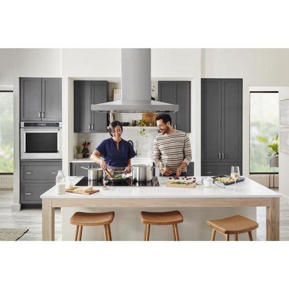 Kitchenaid® 36" Island-Mount, 3-Speed Canopy Hood KVIB606DSS