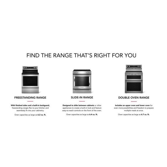 Kitchenaid® 30-Inch 4-Element Induction Slide-In Convection Range with Air Fry KSIS730PSS