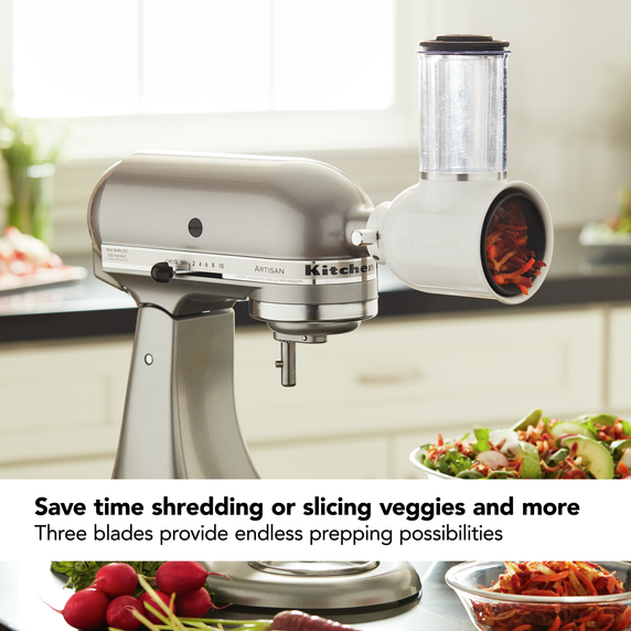 Kitchenaid® Fresh Prep Slicer/Shredder Attachment KSMVSA