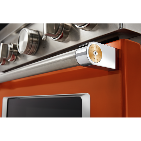 KitchenAid® 30'' Smart Commercial-Style Dual Fuel Range with 4 Burners KFDC500JSC