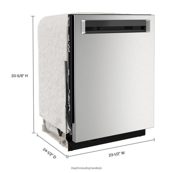 Kitchenaid® 44 dBA Dishwasher in PrintShield™ Finish with 360° Max Jets™ Third Rack KDPM604KPS