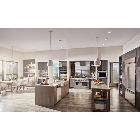 Kitchenaid® 44 dBA Dishwasher in PrintShield™ Finish with 360° Max Jets™ Third Rack KDPM604KPS