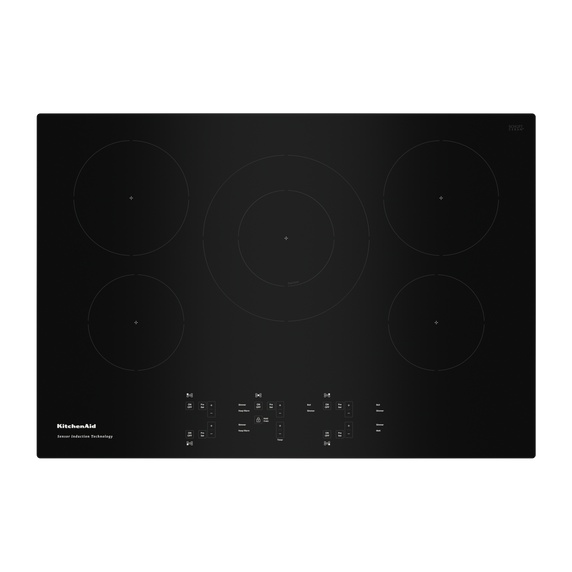 Kitchenaid® 30-Inch 5-Element Sensor Induction Cooktop KCIG550JBL