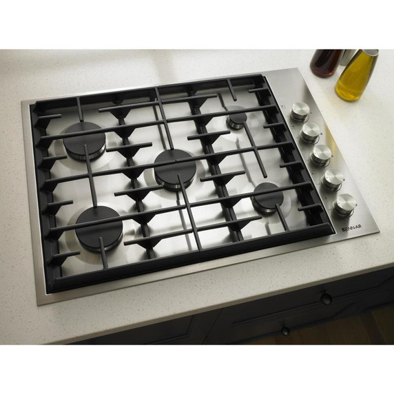 Jennair® 30", 5-Burner Gas Cooktop JGC7530BS