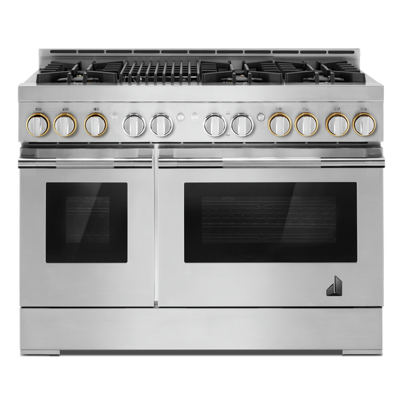 Jennair® RISE™ 48 Gas Professional-Style Range with Grill JGRP648HL