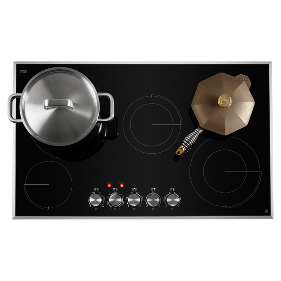 Jennair® Lustre Stainless 36 Electric Radiant Cooktop JEC3536HS