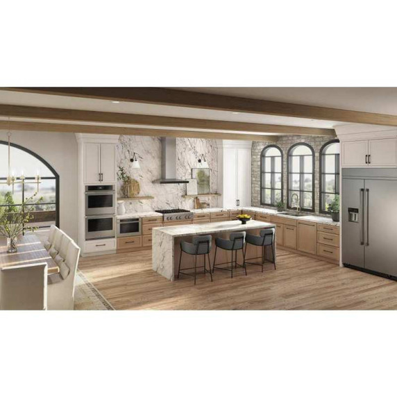 Jennair® Lustre Stainless 36" Pyramid Style Canopy Wall Hood JXW8536HS
