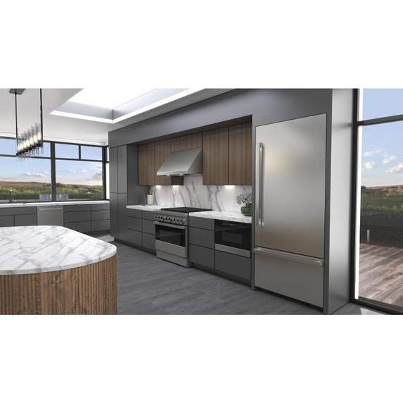 Jennair® 36" NOIR™ Dual-Fuel Professional-Style Range JDRP436HM