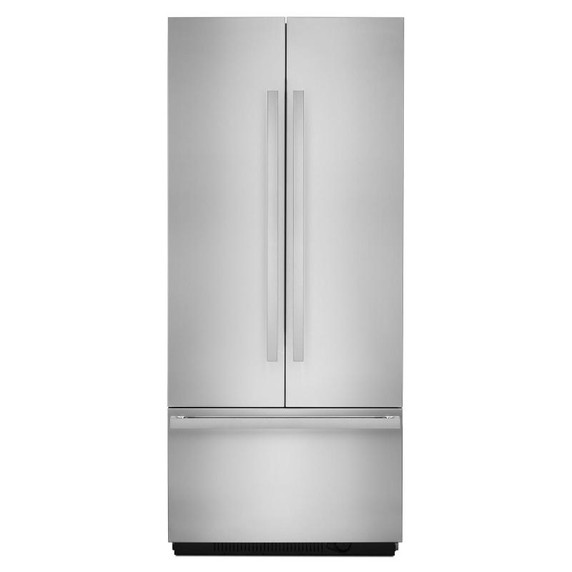Jennair® Noir™ 36" (91.4 cm) Fully Integrated Built-In French Door Refrigerator Panel-Kit JBFFS36NHM