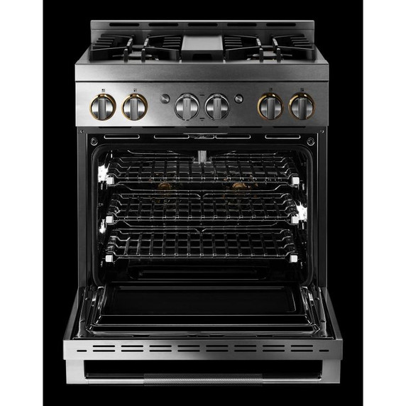 Jennair® 30" RISE™ Gas Professional-Style Range JGRP430HL