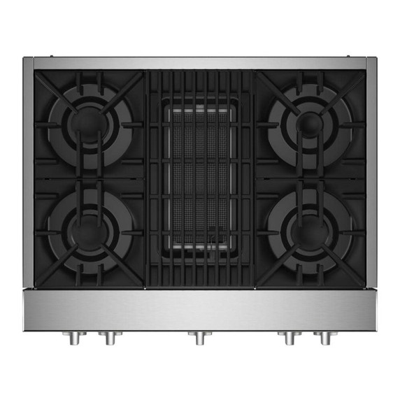 Jennair® 36" RISE™ Gas Professional-Style Rangetop with Gas Grill JGCP636HL