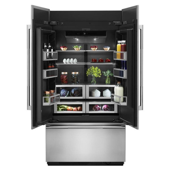 Jenn-Air® 42-Inch Built-In French Door Refrigerator JF42NXFXDE