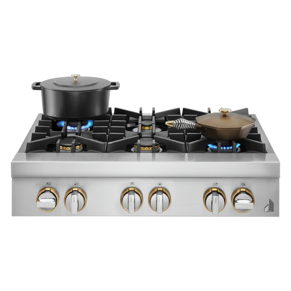 Jennair® RISE™ 36 Gas Rangetop JGCP436HL