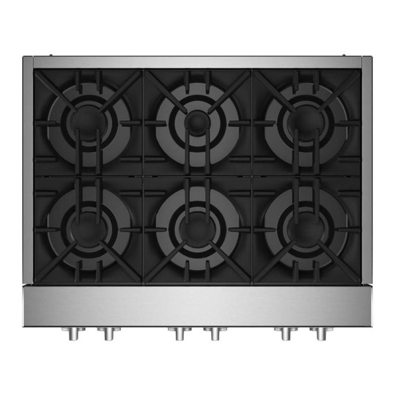 Jennair® 36" RISE™ Gas Professional-Style Rangetop JGCP436HL