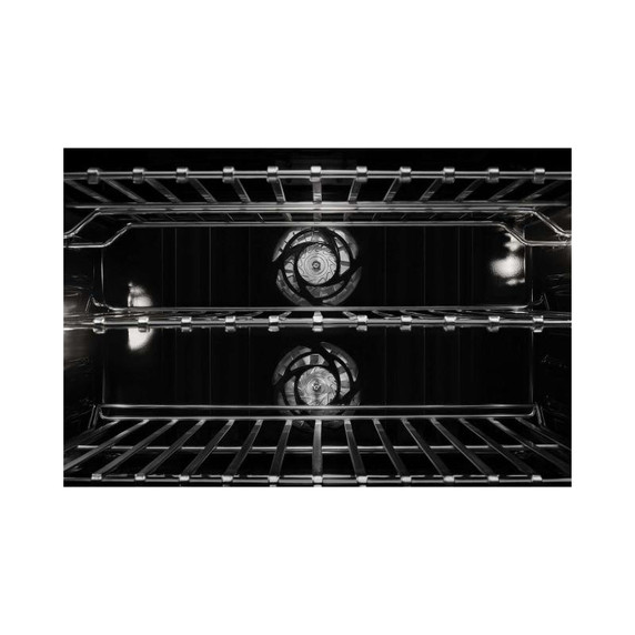 Jennair® NOIR™ 30" Double Wall Oven with V2™ Vertical Dual-Fan Convection System JJW3830LM
