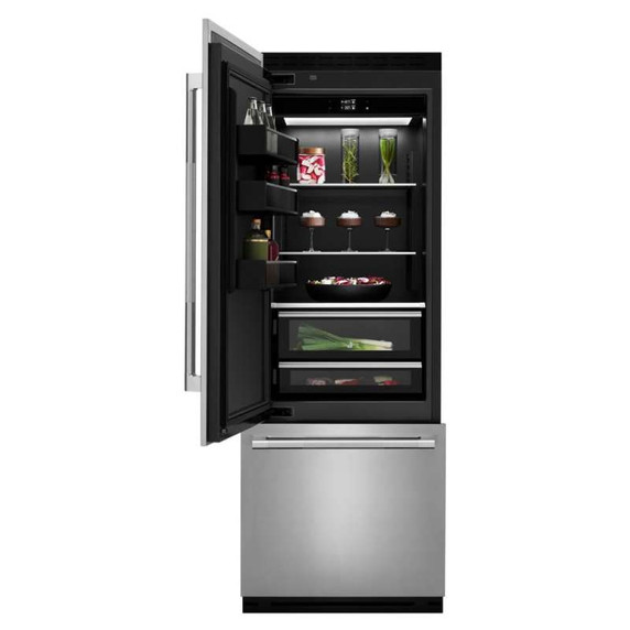 Jennair® Panel-Ready 30" Built-In Bottom-Mount Refrigerator, Left Swing JBBFL30NMX
