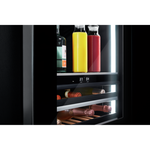 Jennair® NOIR™ 24 Built-In Undercounter Beverage Center - Left Swing JUBFL242HM