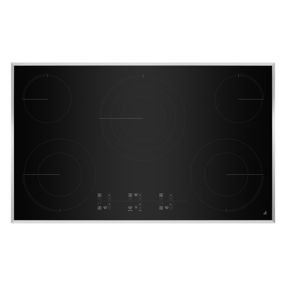 Jennair® Lustre 36 Electric Radiant Cooktop with Emotive Controls JEC4536KS