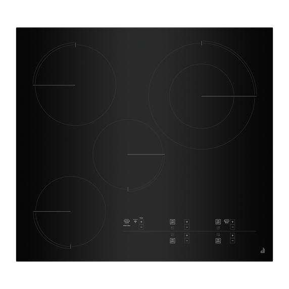 Jennair® Oblivion 24 Electric Radiant Cooktop with Emotive Controls JEC4424KB