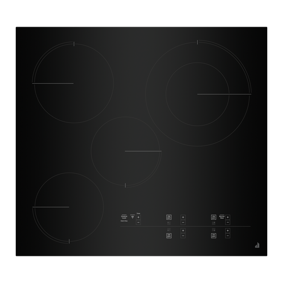 Jennair® Oblivion 24 Electric Radiant Cooktop with Emotive Controls JEC4424KB