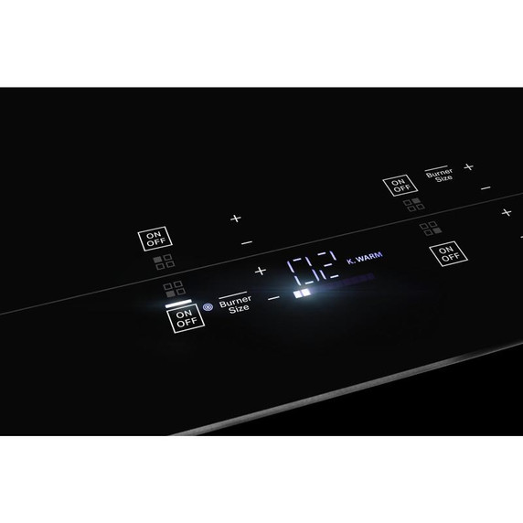Jennair® Oblivion 24" Electric Radiant Cooktop with Emotive Controls JEC4424KB
