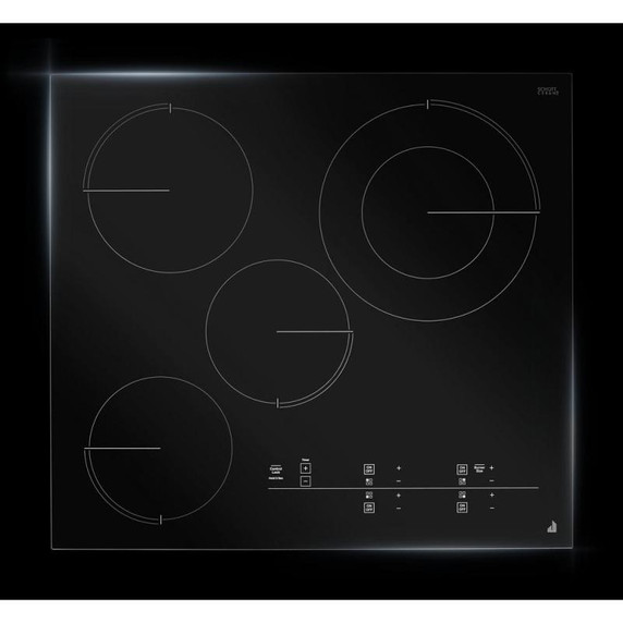 Jennair® Oblivion 24" Electric Radiant Cooktop with Emotive Controls JEC4424KB
