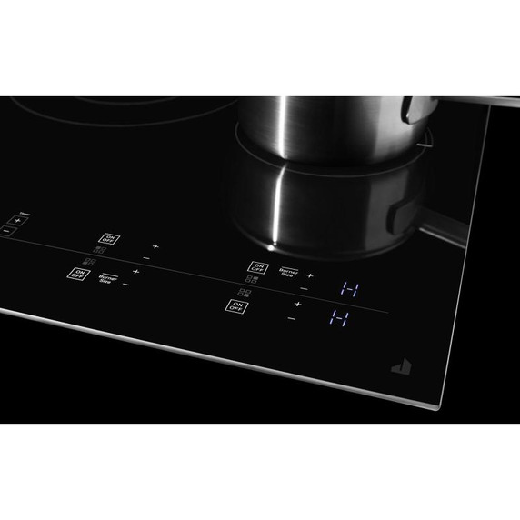 Jennair® Oblivion 24" Electric Radiant Cooktop with Emotive Controls JEC4424KB