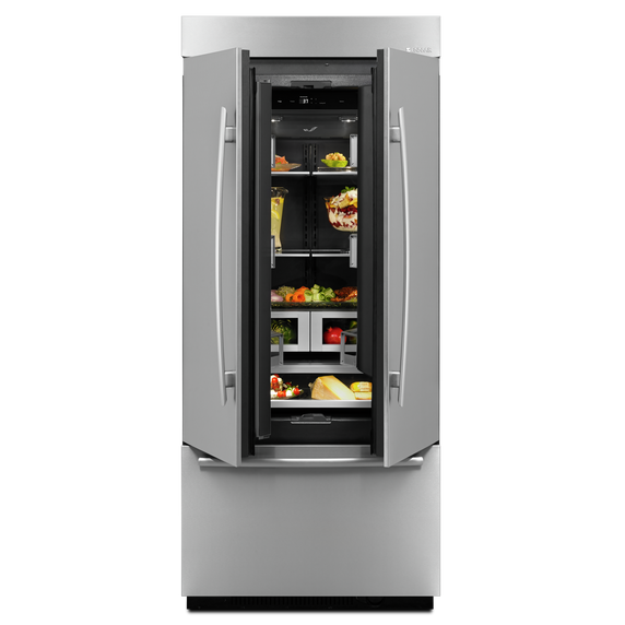 Jennair® 36 Panel-Ready Built-In French Door Refrigerator JF36NXFXDE