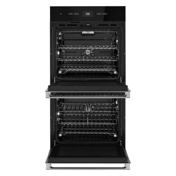 Jennair® NOIR™ 27" Double Wall Oven with MultiMode® Convection System JJW2827LM