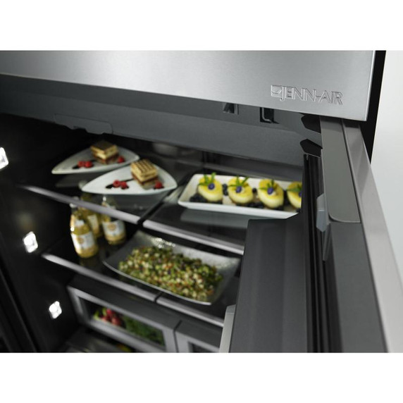 Jenn-Air® 36” Fully Integrated Built-In Bottom-Freezer Refrigerator (Right-Hand Door Swing) JB36NXFXRE