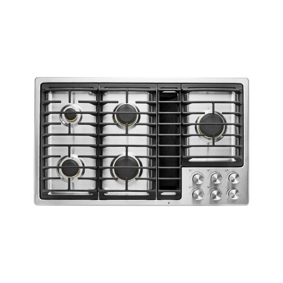 Jennair® 36” JX3™ Gas Downdraft Cooktop JGD3536GS Jennair® 36” JX3™ Gas Downdraft Cooktop JGD3536GS