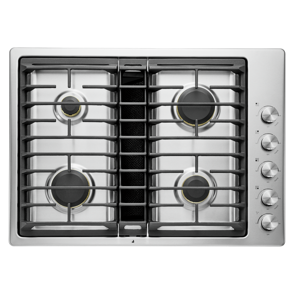 Jennair® 30” JX3™ Gas Downdraft Cooktop JGD3430GS