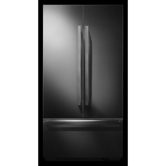 Jennair® Noir™ 42" (106.7 cm) Fully Integrated Built-In French Door Refrigerator Panel-Kit JBFFS42NHM