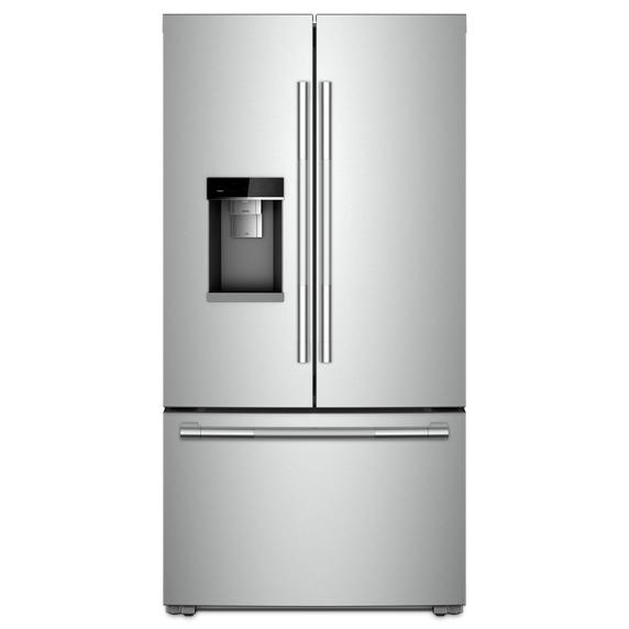 Jennair® RISE™ 36” Counter-Depth French Door Refrigerator with Obsidian Interior JFFCC72EHL