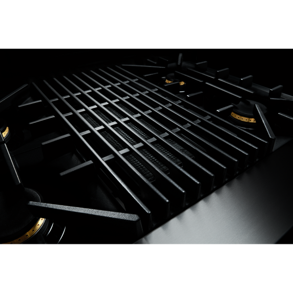 Jennair® NOIR™ 36 Gas Professional-Style Range with Grill JGRP636HM