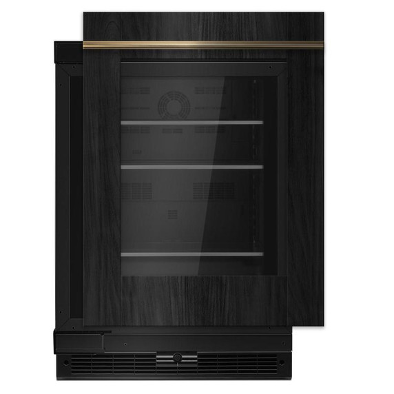 Jennair® Panel-Ready 24" Under Counter Glass Door Refrigerator, Left Swing JUGFL242HX Jennair® Panel-Ready 24" Under Counter Glass Door Refrigerator, Left Swing JUGFL242HX
