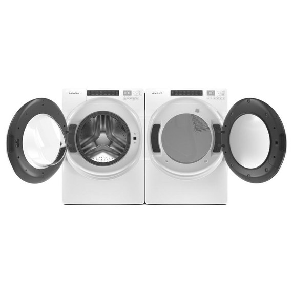 Amana® 7.4 cu. ft. Front Load Electric Dryer with Moisture Sensors YNED5800HW Amana® 7.4 cu. ft. Front Load Electric Dryer with Moisture Sensors YNED5800HW