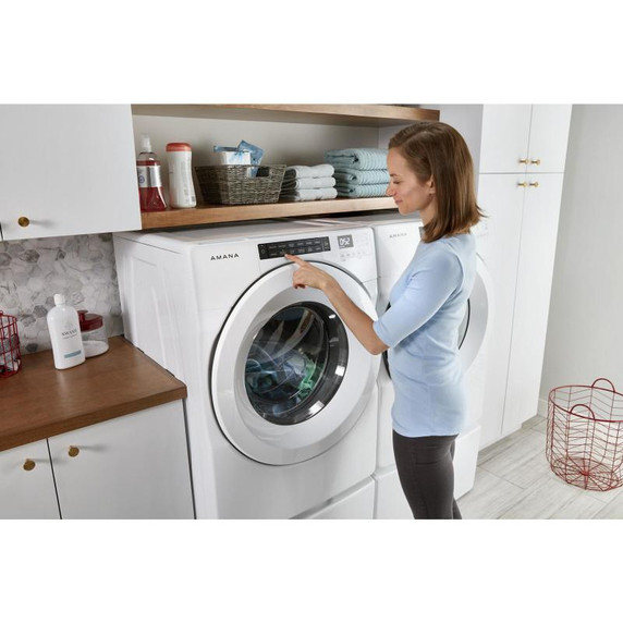 Amana® 5.0 cu. ft. I.E.C. ENERGY STAR® Qualified Front Load Washer NFW5800HW