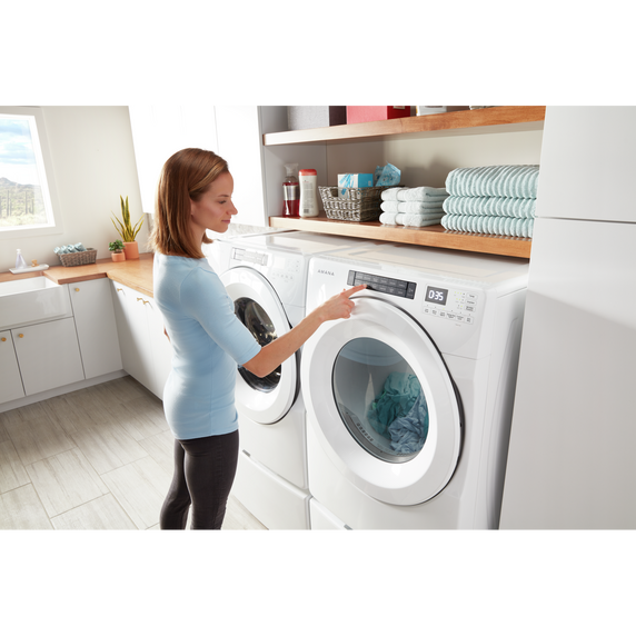 Amana® 7.4 cu. ft. Front-Load Dryer with Sensor Drying NGD5800HW