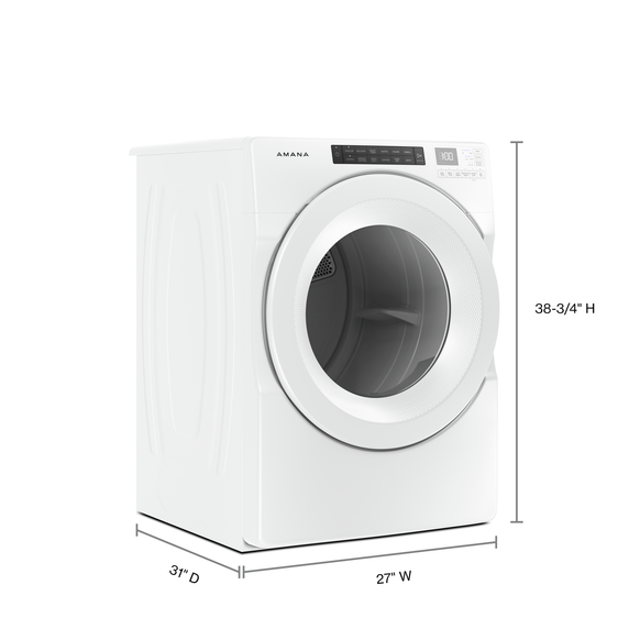 Amana® 7.4 cu. ft. Front-Load Dryer with Sensor Drying NGD5800HW