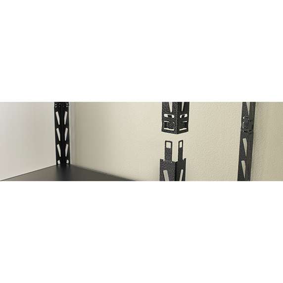 Gladiator® 48 Wide EZ Connect Rack with Five 24 Deep Shelves YGRK485XGG