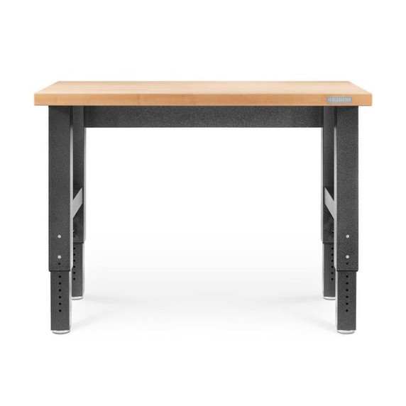 Gladiator® 4' (121.9 cm) Wide Adjustable Height Hardwood Workbench GAWB04HWEG