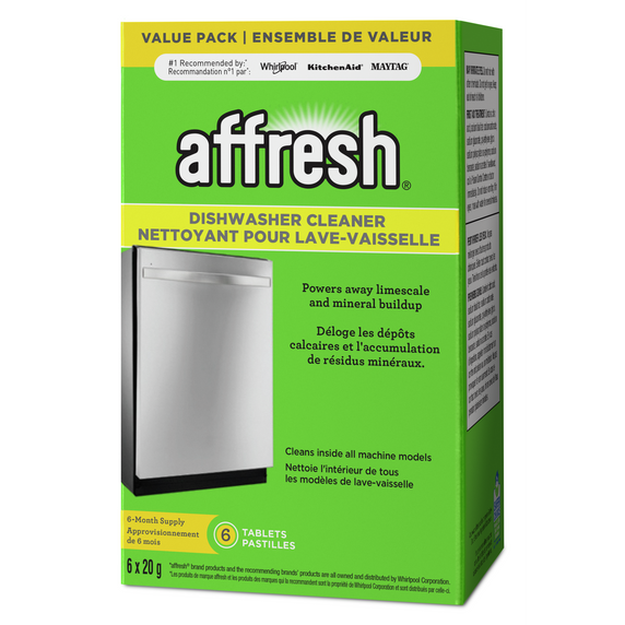 Affresh® Dishwasher Cleaner Tablets - 6 Count W10549851B