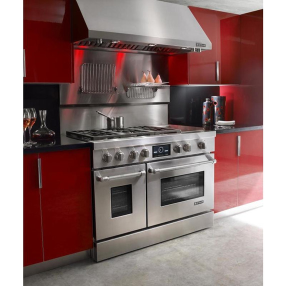 48" Range Hood Backsplash Kit with Shelf W10285449